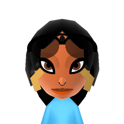 Jasmine Mii character preview