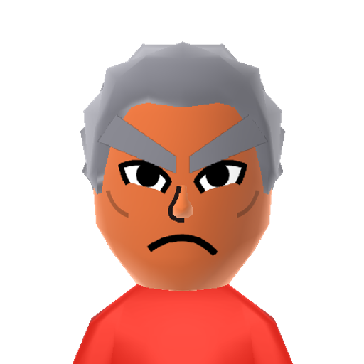 Raoh Mii character preview