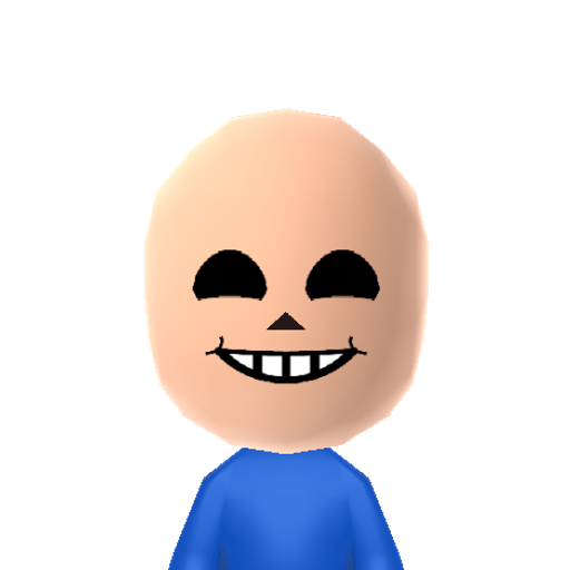 Sans Mii character preview