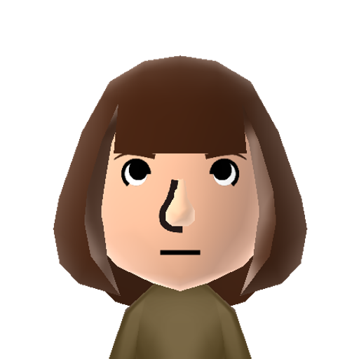 ピスタチオ Mii character: A Mii used for Nintendo Network ID green.nameko by ピスタチオ.