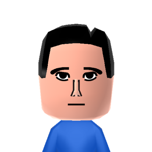 John Doe Mii character preview