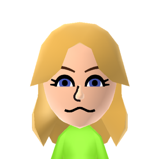 Rose Mii character preview