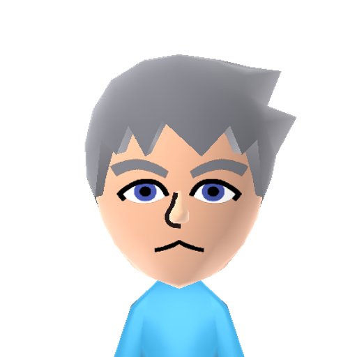 Oddmund Mii character: from Wii Fit/Plus + Wii Fit U CPU Mii QR Codes! [@MythicalWolfYT]