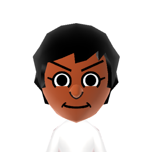 NINTENDO Mii character: a Default WaraWara Plaza Mii