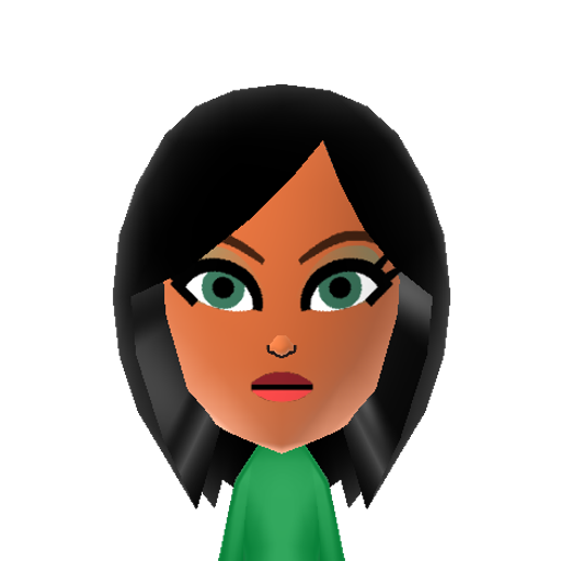 Gwen Mii character preview