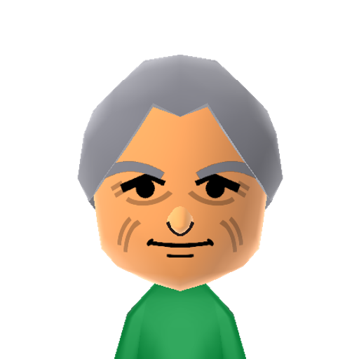 Mi-Sun Mii character: From Wii Sports Club Baseball.