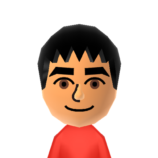 Sam Mii character preview