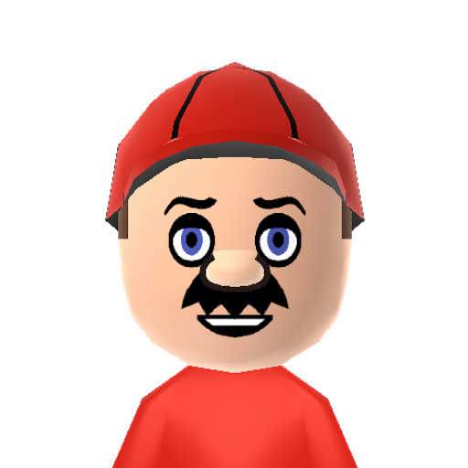 Mario Mii character: Title character from the Philips CD-i game "Hotel Mario"