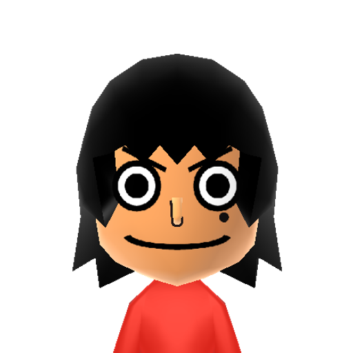 Luffy Mii character preview