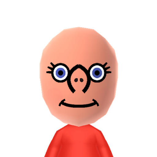 Peppa pig Mii character: The title character from the British animated series "Peppa Pig".