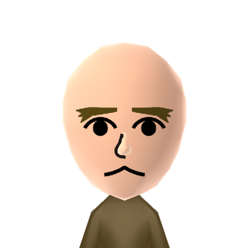 p.xavier Mii character: Boss of all the X-men from Marvel comics.