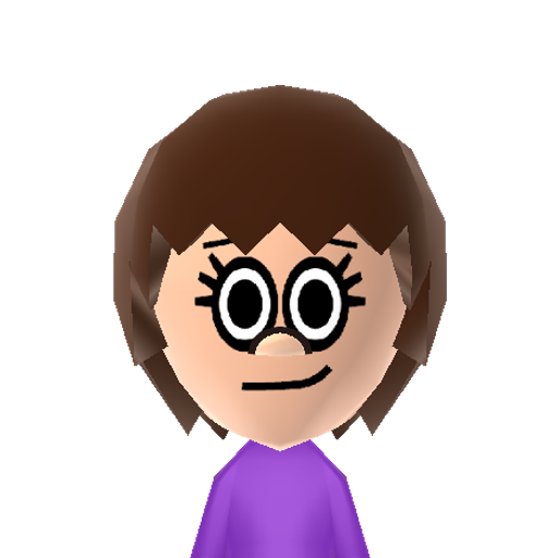 Luna Loud Mii character preview