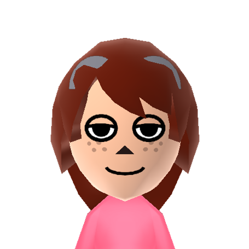 Sable Mii character preview