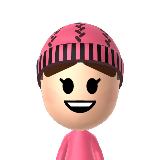 Nana Mii character: a Mii used in Mii Fighter QR Codes Series / Custom Mii Fighter Versus