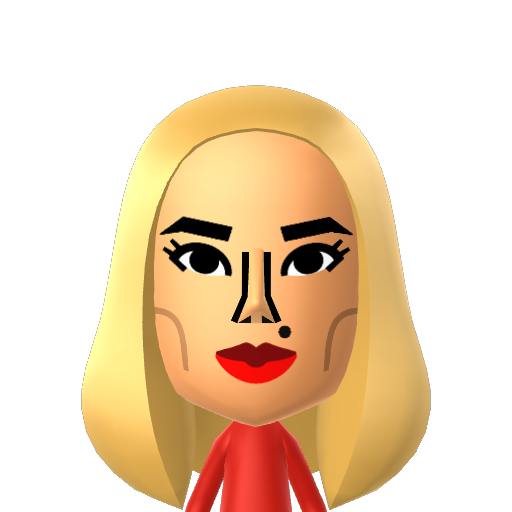 LilKim2019 Mii character: Rapper from the 90's 2019 update.