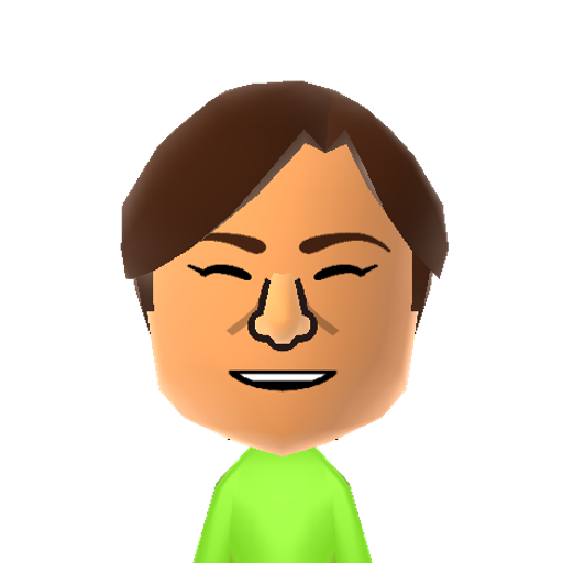 うちば　かつのり Mii character: A Mii from Yoshimoto Comedians