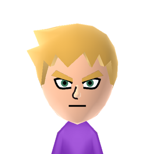 ssj gohan Mii character: Teen Gohan from "Dragon Ball" when he fought Cell as a Super Saiyan.