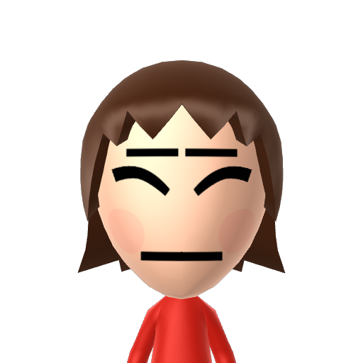 ? Mii character: A Mii uploaded to Check Mii Out Channel (WiiLInk)