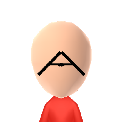A Mii character preview