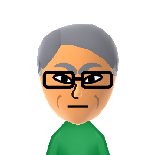 highexpdad Mii character: From the Internet meme.