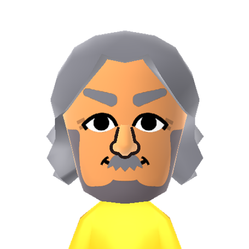 NINTENDO Mii character: A Mii found in unused WaraWara files