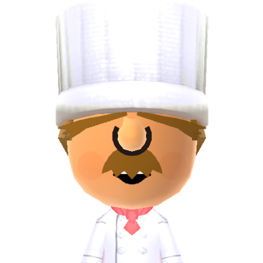 Swed. Chef Mii character: The Swedish Chef from The Muppets. (Source: www.jvgs.net/tlblog/qrcodes.htm)