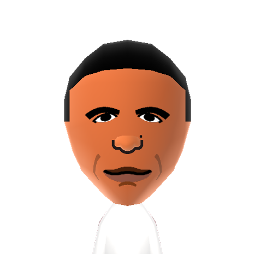 B. Obama Mii character: 44th President of the USA