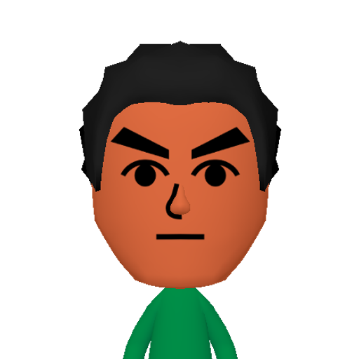 no name Mii character: This Mii is from the Switch SDK as a SampleDB Mii.