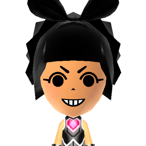 Kuromi Mii character preview