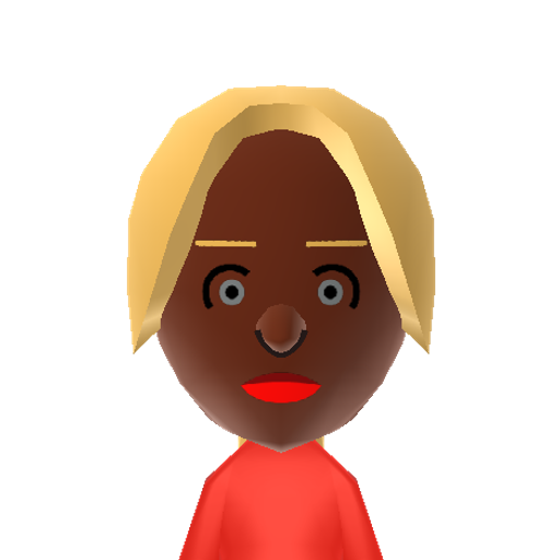 アリス Mii character: A Mii from RRE's Crazy Wii Sports + Wii Sports Resort