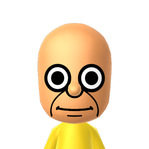 Homer Mii character: These are extracted and derived from the Mii Central Miis from the 3DS Miitopia.