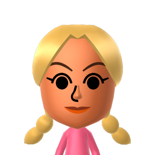 ? Mii character: A Mii uploaded to Check Mii Out Channel (WiiLInk)