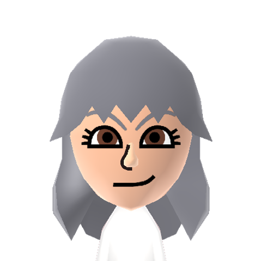 ♀ Corrin Mii character: The female counterpart of the avatar in "Fire Emblem Fates"