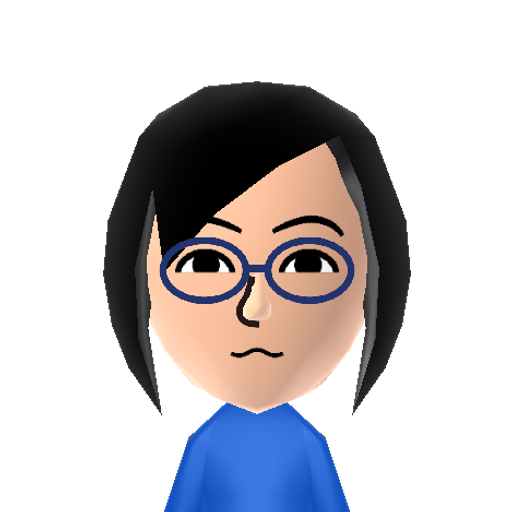 うみ Mii character: A Mii used for Nintendo Network ID sj-sirasu by うみ.