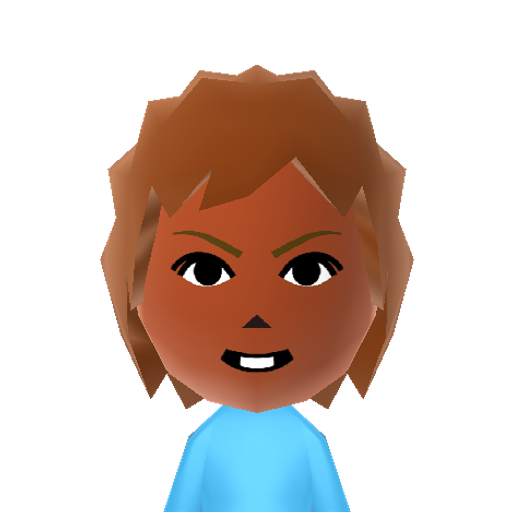 no name Mii character: A Mii from Dillon's Dead-Heat Breakers