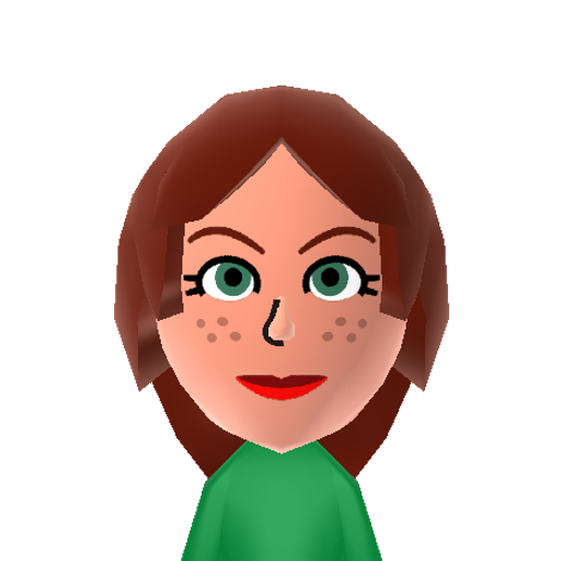 Izzy Mii character preview