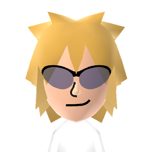 Masquerade Mii character: Main villain from the anime "Bakugan Battle Brawlers".