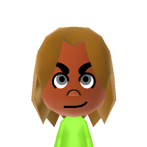 NINTENDO Mii character: a Default WaraWara Plaza Mii