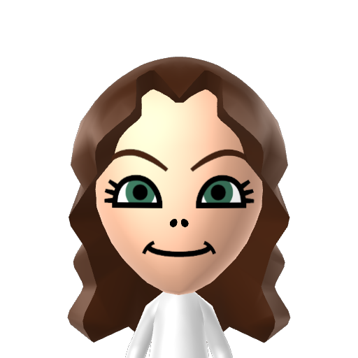 Phoebe Mii character: from Wii Fit/Plus + Wii Fit U CPU Mii QR Codes! [@MythicalWolfYT]