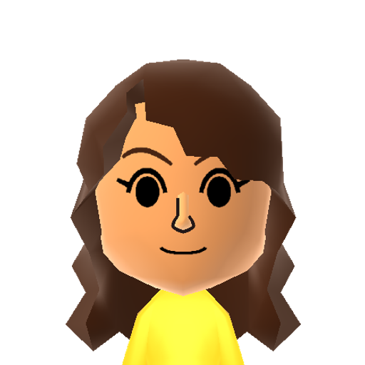 Emmy Mii character preview
