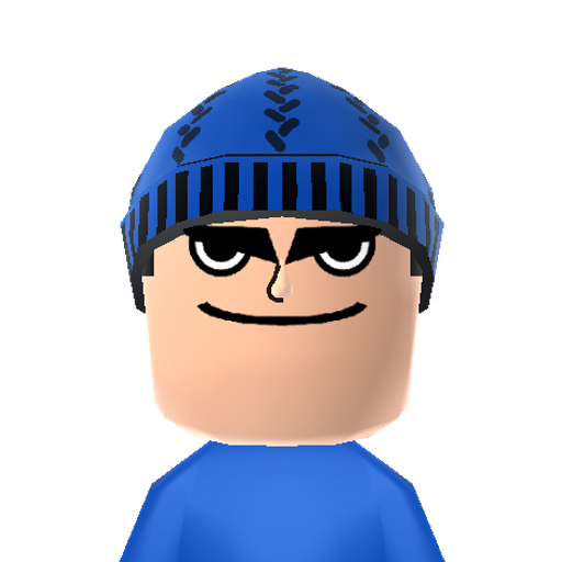 Biffy G. Mii character: From the Canadian animated series "Detentionaire".