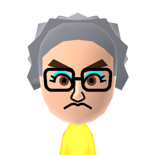 MsFinster Mii character preview