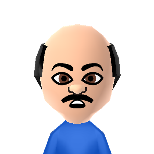 Eduardo Mii character: From the Facebook hidden object game "Criminal Case". Former officer of the Grimsborough Police Department now working as a Private Detective in Pacific Bay.