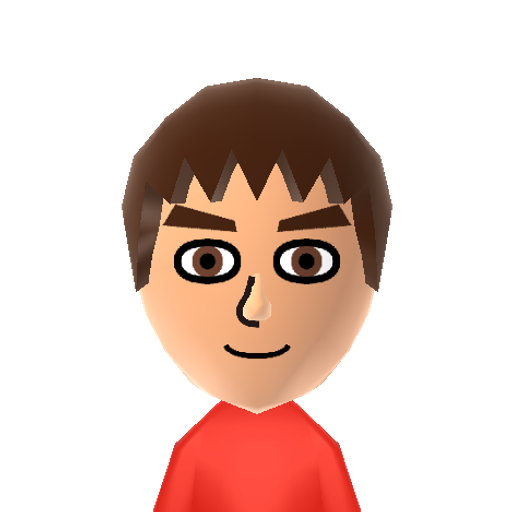 Mike Mii character preview