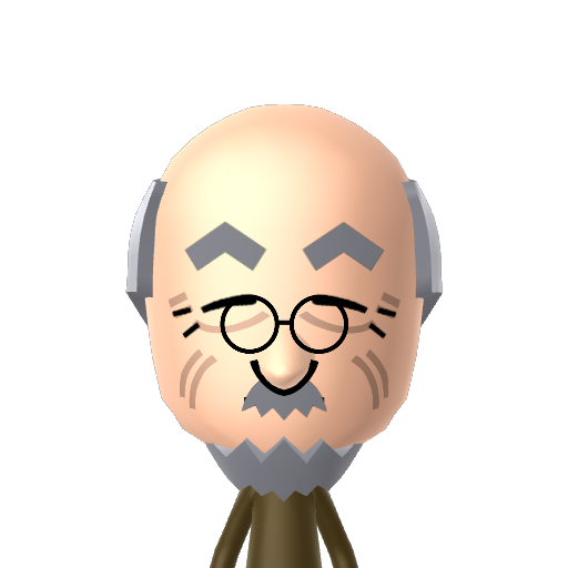 ジジ Mii character: a Mii from Jinsei Game Wii