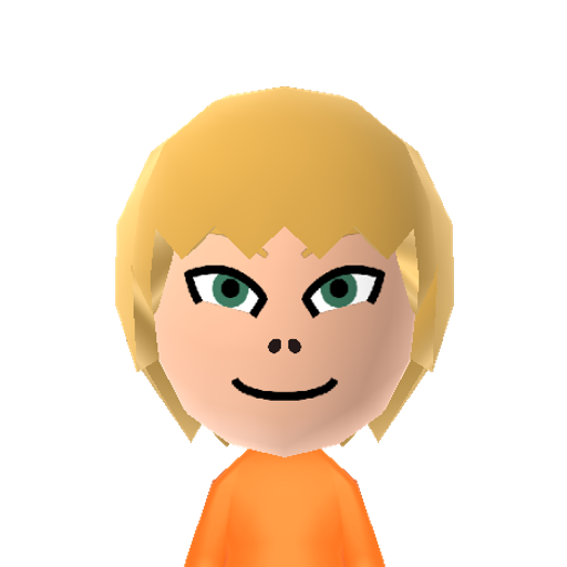 Amelia Mii character preview