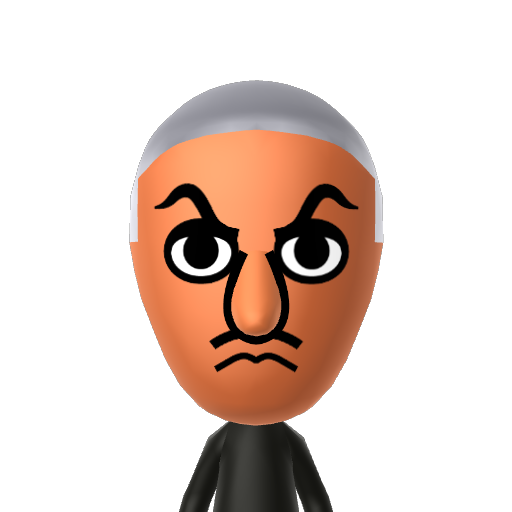 ? Mii character: A Mii uploaded to Check Mii Out Channel (WiiLInk)