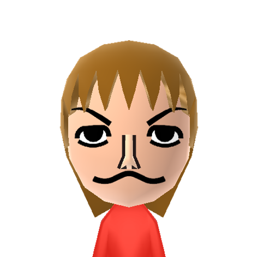 055 Mii character: A Mii from the Tomodachi Collection is interesting! MII Tsukuru Book