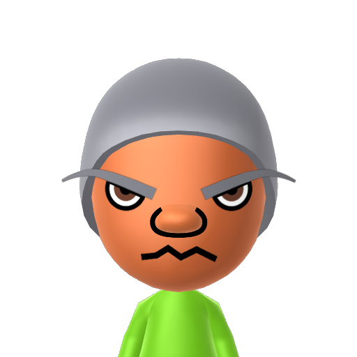 ドダイトス Mii character: This is a Club Look-See Mii from My Pokémon Ranch, released in 2008