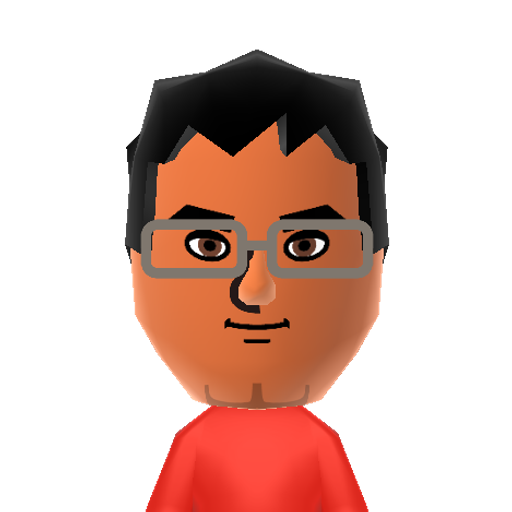 John Mii character: A Mii used for Nintendo Network ID Serim25 by John.